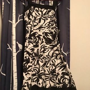 Black and white dress